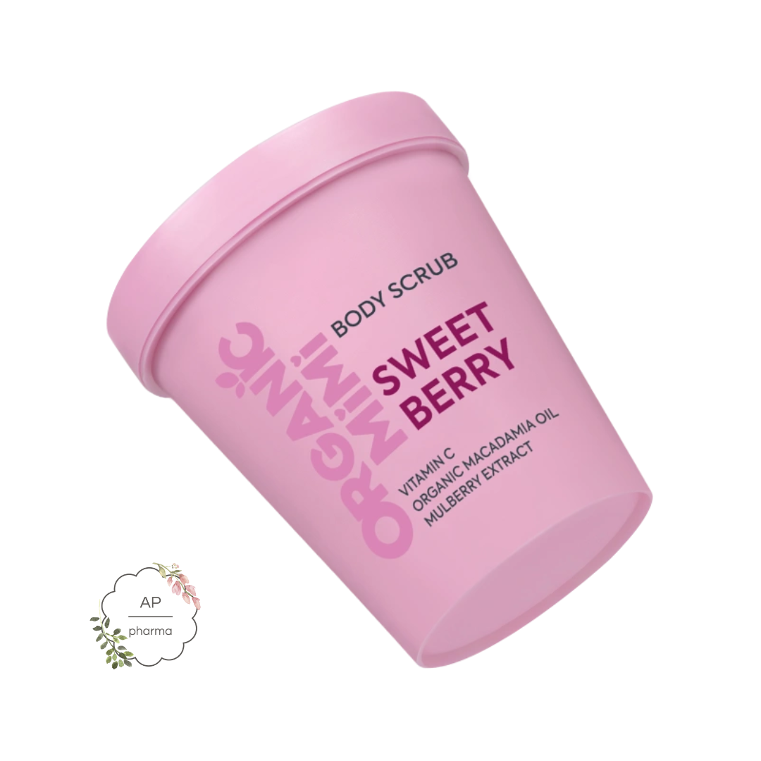 ORGANIC MIMI SWEET BERRY body scrub 250G